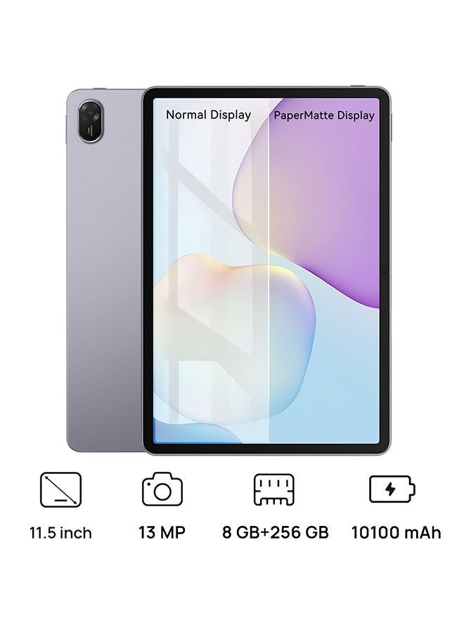 HUAWEI تابلت MatePad 11.5" (2025) إصدار PaperMatte – واي فاي، 8 جيجابايت رام، 256 جيجابايت، رمادي فضائي – نسخة الشرق الأوسط + حزمة HUAWEI M-Pencil الجيل الثالث (أبيض) - Image 2